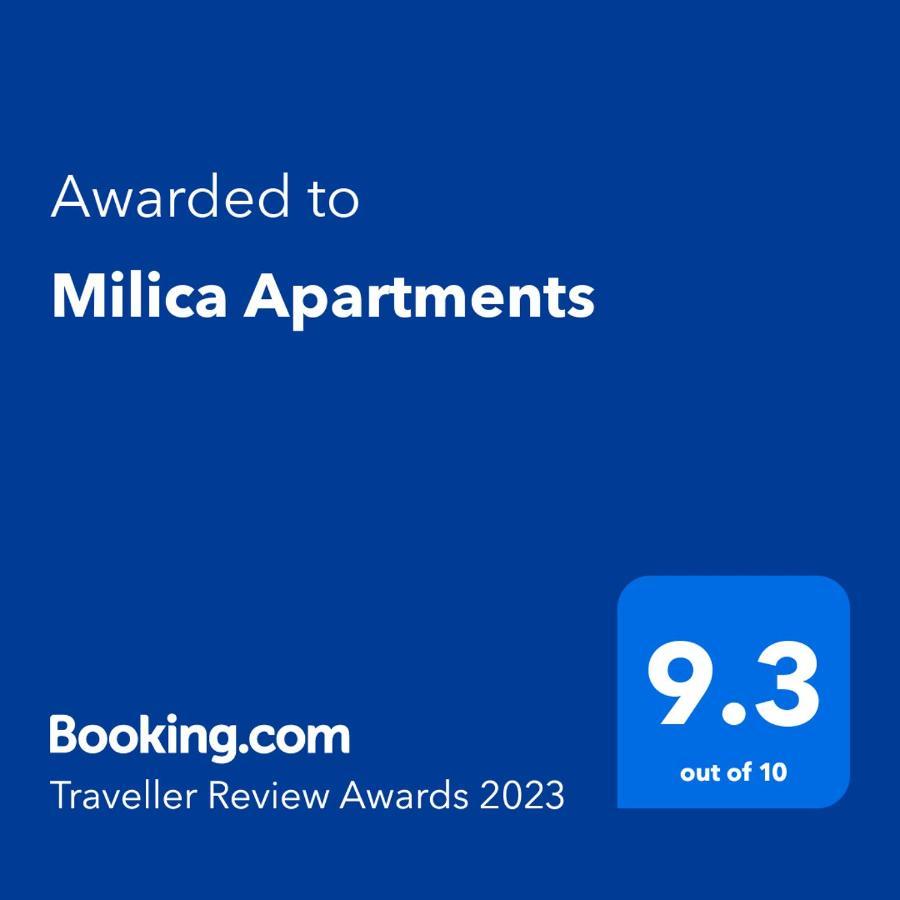 Milica Apartments Скопье Экстерьер фото